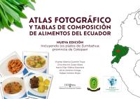 cubierta del libro Atlas Fotográfico y tablas de composición de alimentos del ecuador