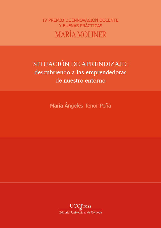 Lee más sobre el artículo Novedad UCOPress Editorial: Situación de aprendizaje: descubriendo a las emprendedoras de nuestro entorno