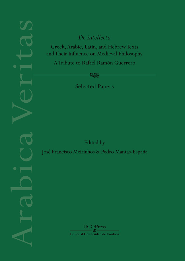 Lee más sobre el artículo UCOPress acaba de publicar «De intellectu: Greek, Arabic, Latin, and Hebrew Texts and Their Influence on Medieval Philosophy. A Tribute to Rafael Ramón Guerrero»