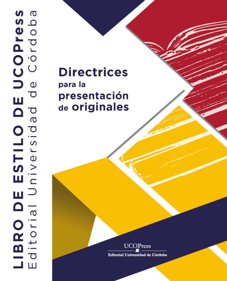 Lee más sobre el artículo UCOPress Editorial Universidad de Córdoba publica su ‘Libro de estilo’