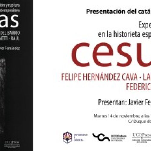 Presentación del catálogo de la exposición «Cesuras»