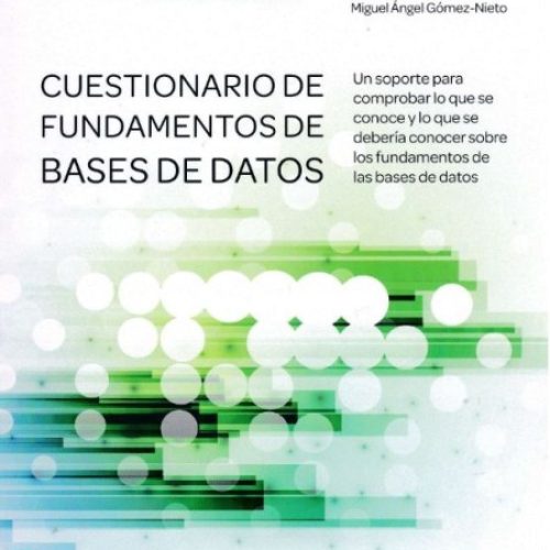 UCOPress acaba de publicar Cuestionario de Fundamentos de Bases de Datos