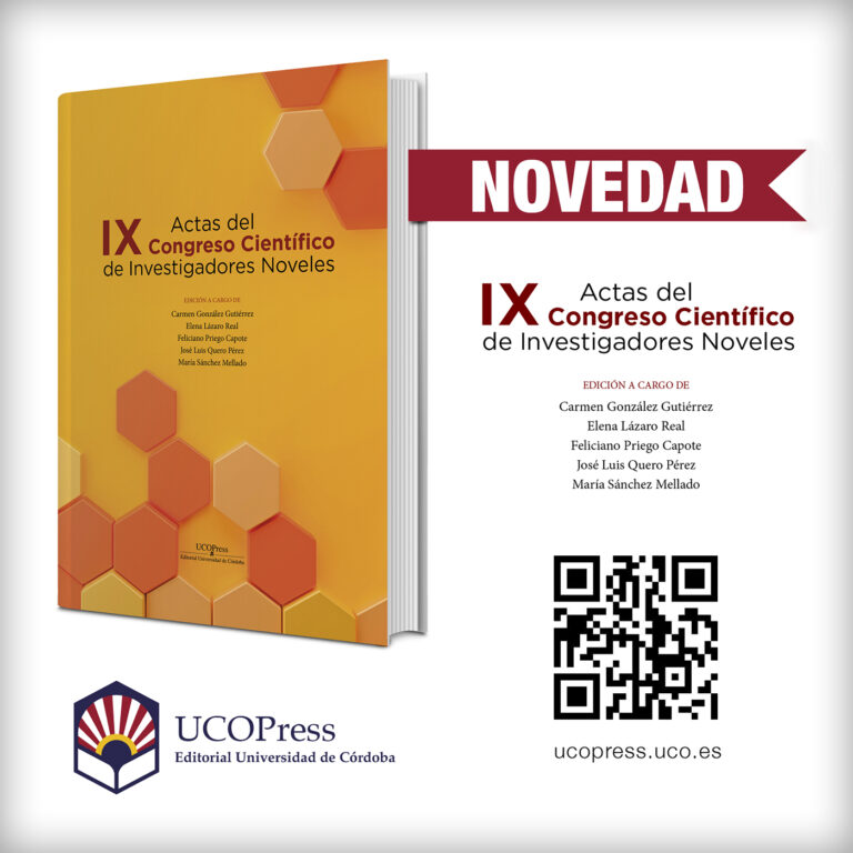 Lee más sobre el artículo Novedad Open Access UCOPress: «Actas del IX Congreso Científico de Investigadores Noveles»