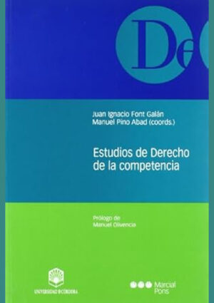 Estudios de Derecho de la Competencia