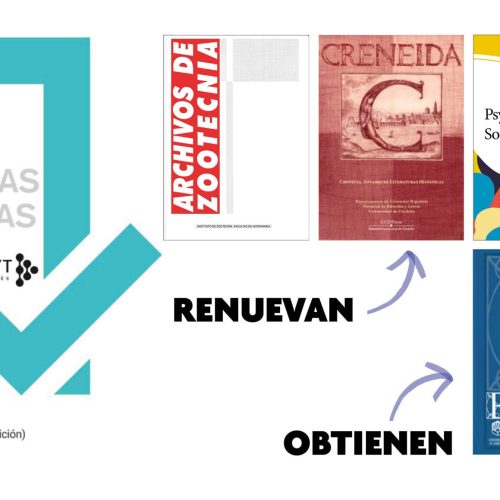 Dos nuevas revistas de UCOPress logran el Sello de Excelencia de FECYT
