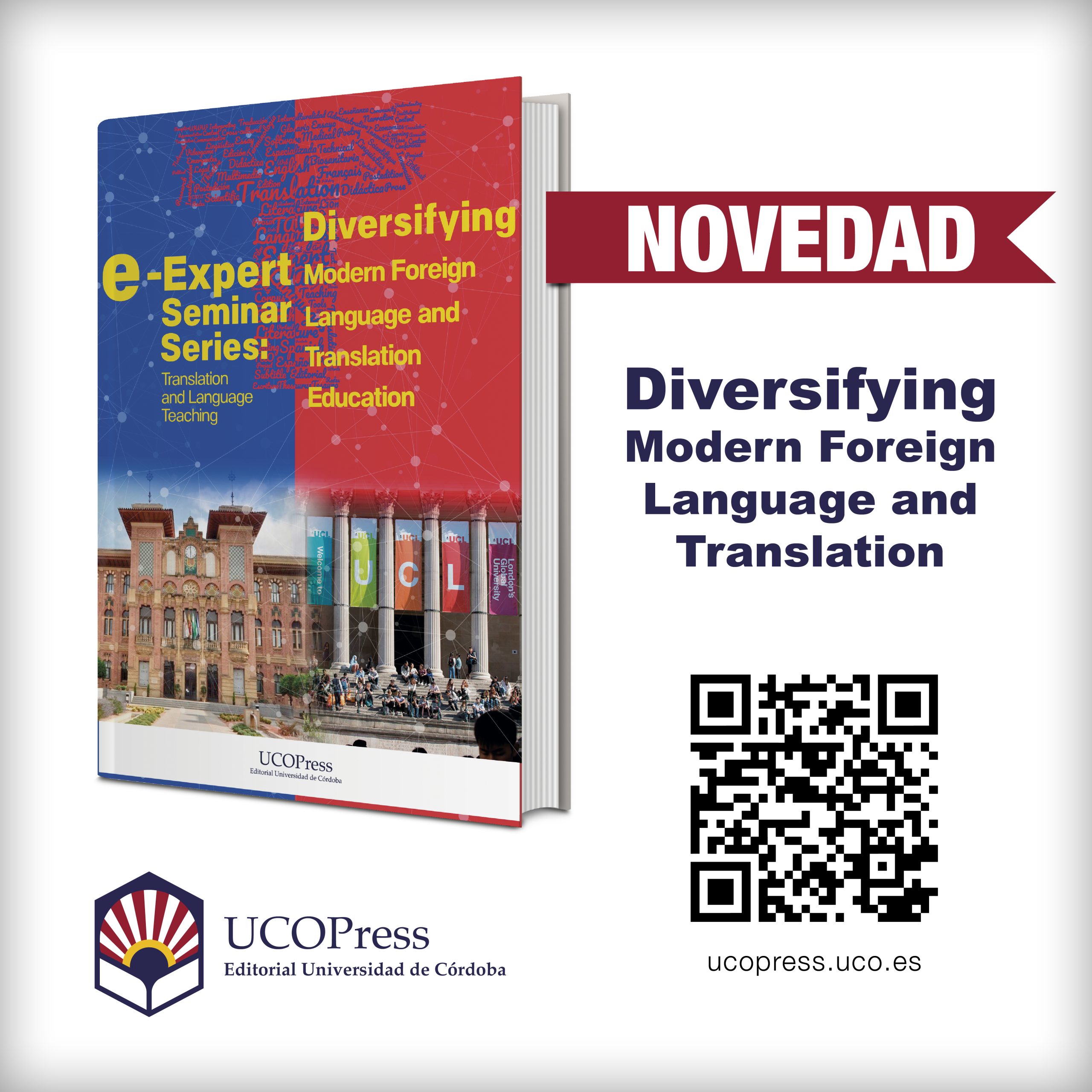 En este momento estás viendo Novedad UCOPress «Diversifying Modern Foreign Language and Translation»