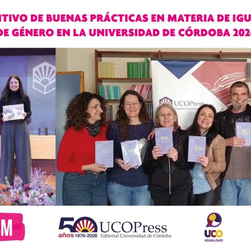 UCOPress distinguida por la Universidad de Córdoba por su compromiso con la igualdad