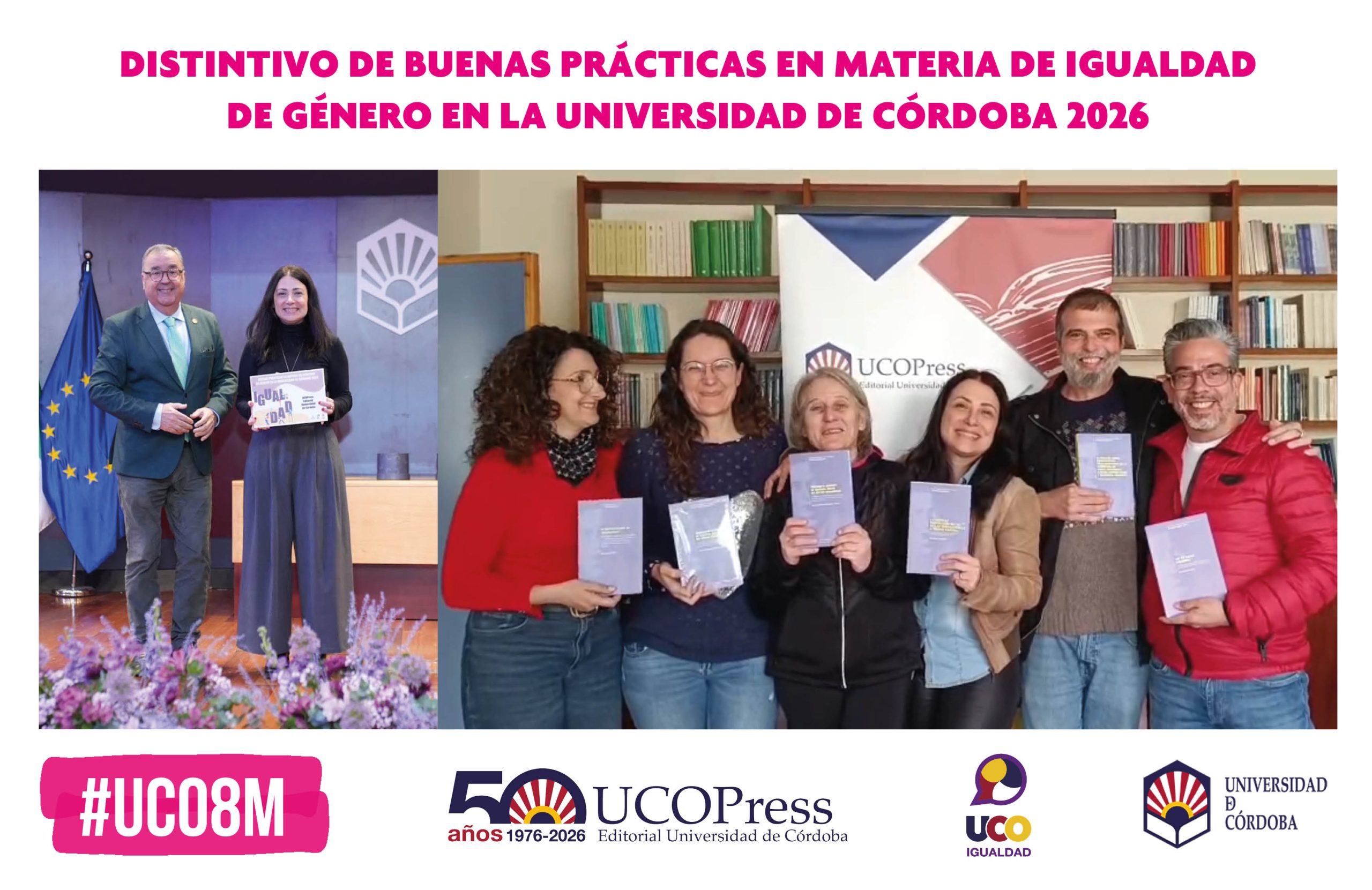 You are currently viewing UCOPress Honored by the University of Córdoba for Its Commitment to Equality