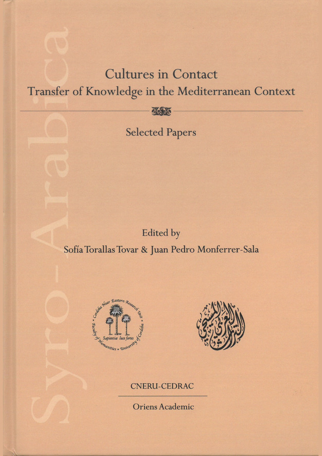Cultures in Contact. Transfer of Knowledge in the Mediterranean Context. Selected papers