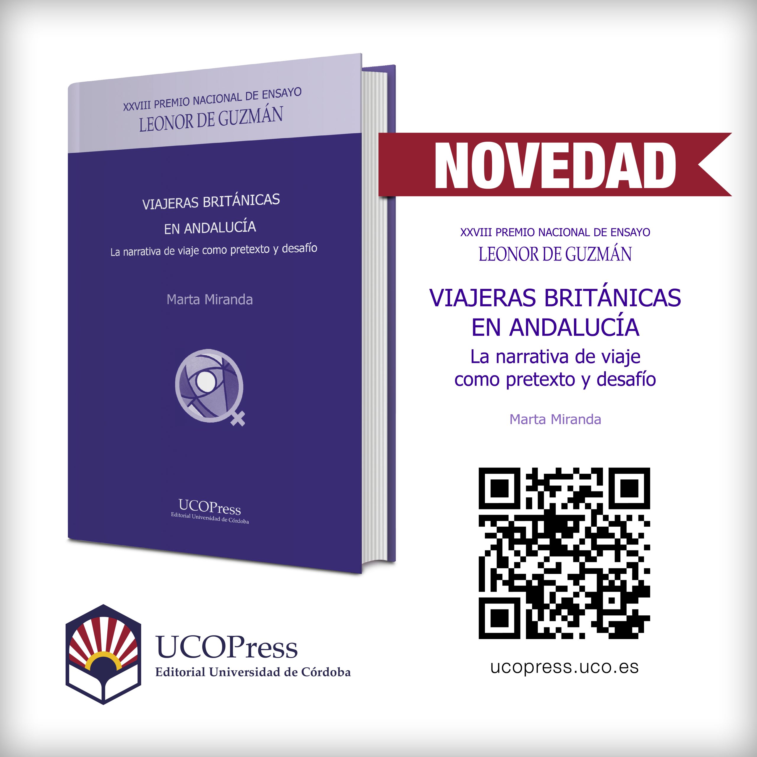 En este momento estás viendo Novedad UCOPress «Viajeras británicas en Andalucía»