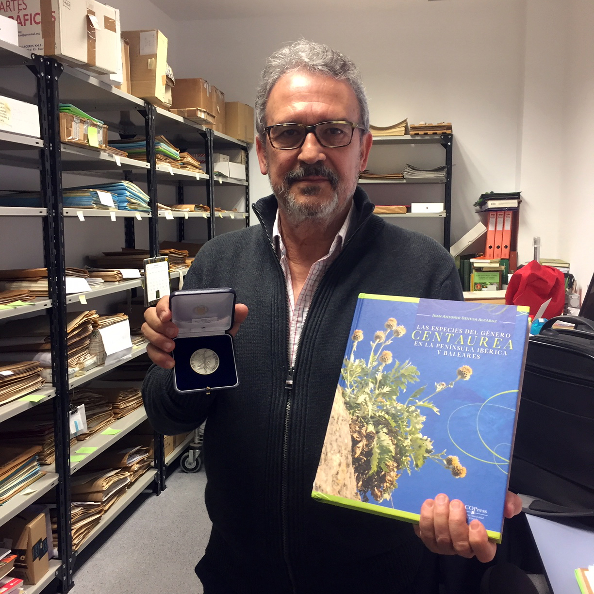 You are currently viewing El catedrático de Botánica de la Universidad de Córdoba, Juan Antonio Devesa, premiado con la medalla de plata de OPTIMA