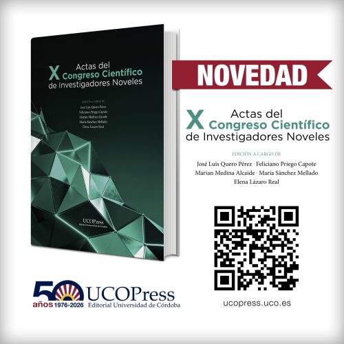 Novedad UCOPress «Actas del X Congreso de Investigadores Noveles»
