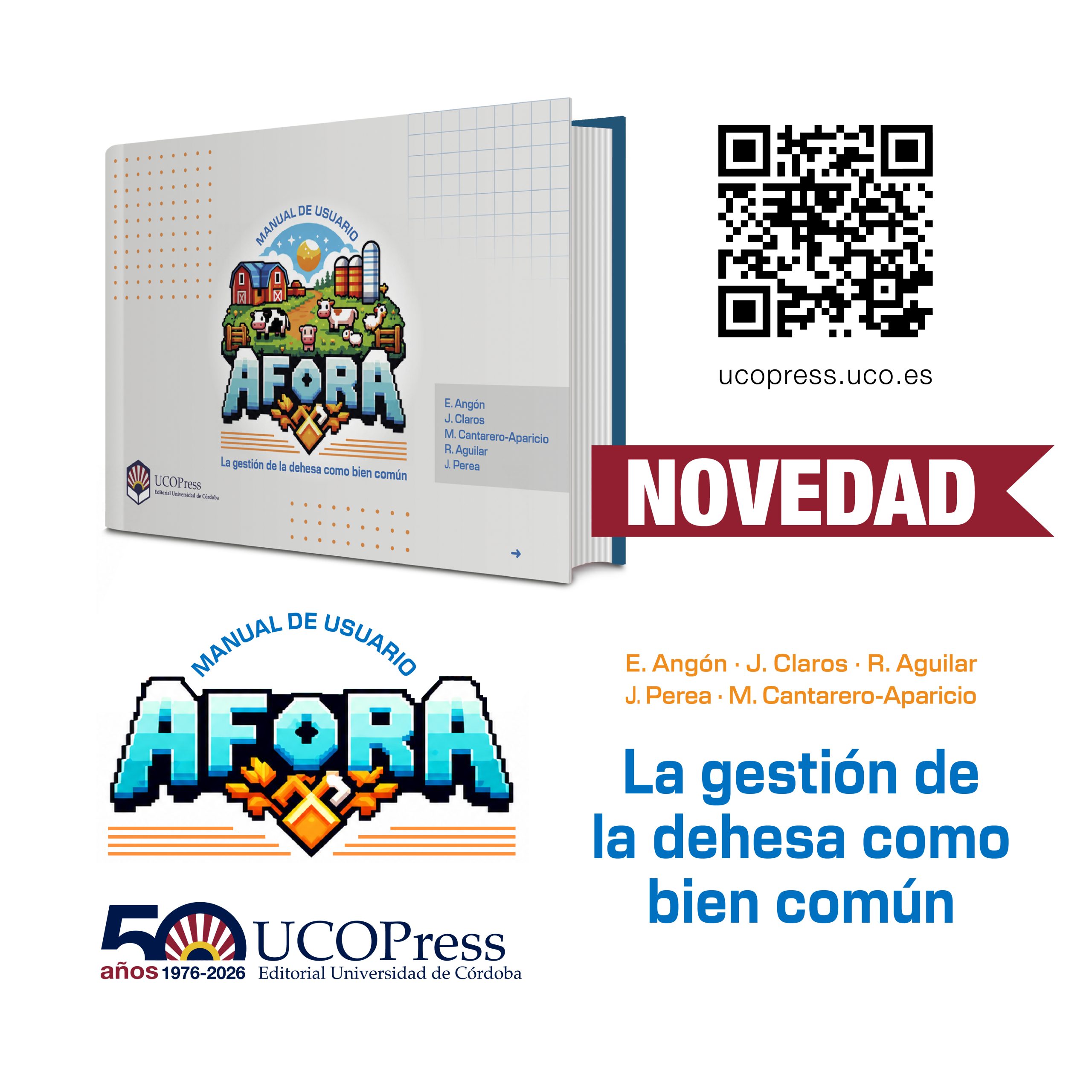 You are currently viewing Novedad UCOPress: «AFOR@, La gestión de la dehesa como bien común»
