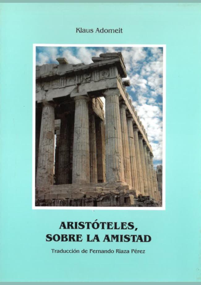 Aristóteles, sobre la amistad